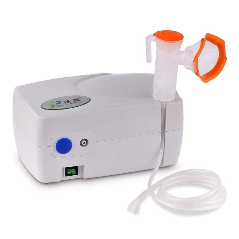 RJ-203 High flow continuous use heavy-duty piston air compressor nebulizer