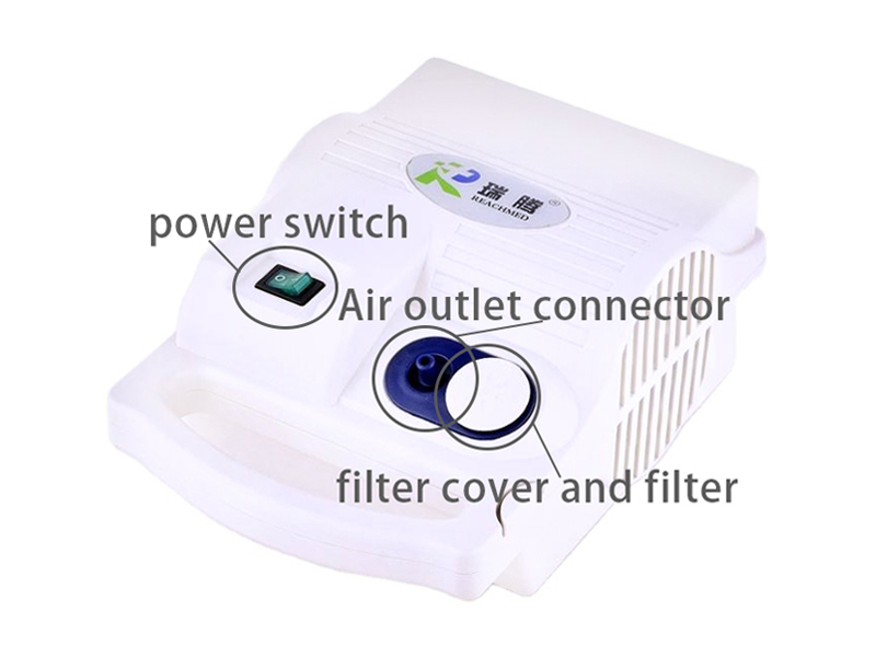 RJ-206A Household portable Air Compressor Nebulizador